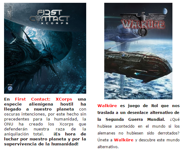 NOVEDADES OCTUBRE JUEGOS DE LA MESA REDONDA Rol-octubre2014-2