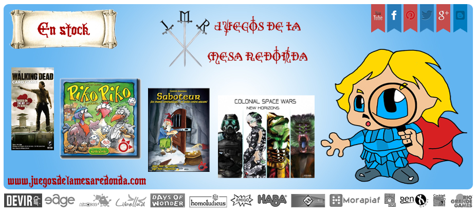 NOVEDADES Y PROMOCIONES ABRIL 2014 - JUEGOS DE LA MESA REDONDA Stock1-abril-2014