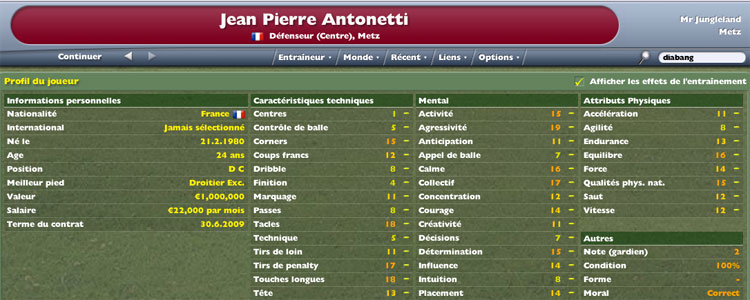 [FM5] France + FC Metz : Les quiches ne sont pas Lorraines Antonetti