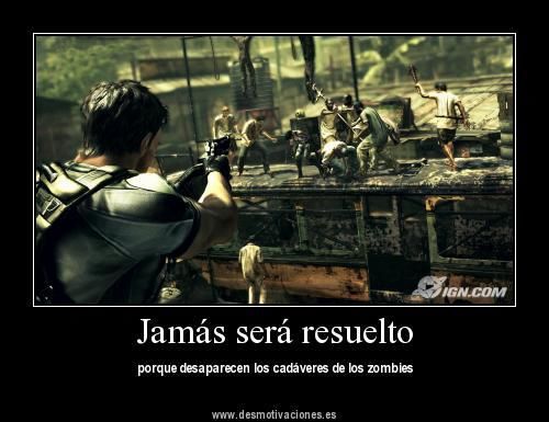 Desmotivaciones y motivaciones de Resident evil y Silent hill 8342B9434