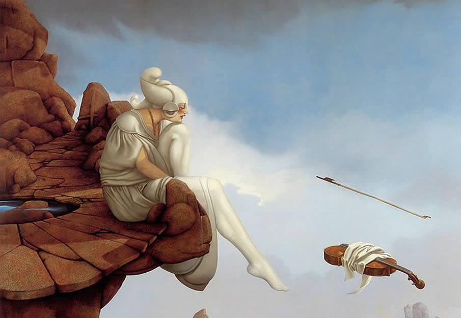 La fantasía y realismo de Michael Parkes 061