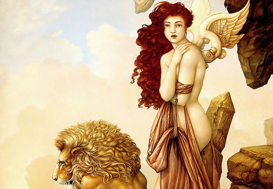 La fantasía y realismo de Michael Parkes B84