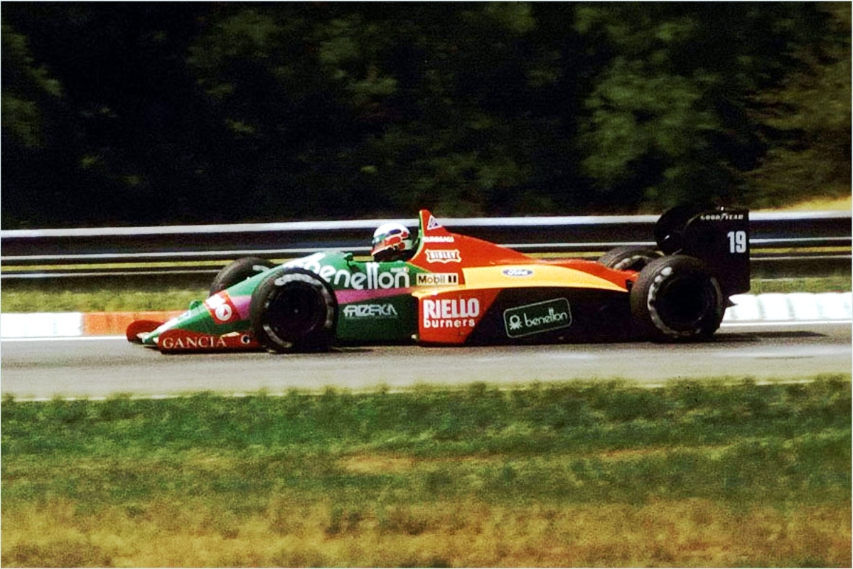 Benetton B187 Ford Cosworth GBA D7BA30BE7