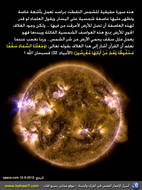 آيـات الخلق وعظمة الله ((القرآن الكريم والاعجاز)) Sun