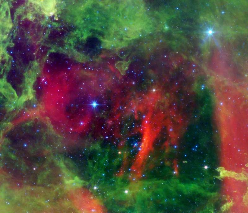 The Rosette Nebula and split of heaven 321326546987988