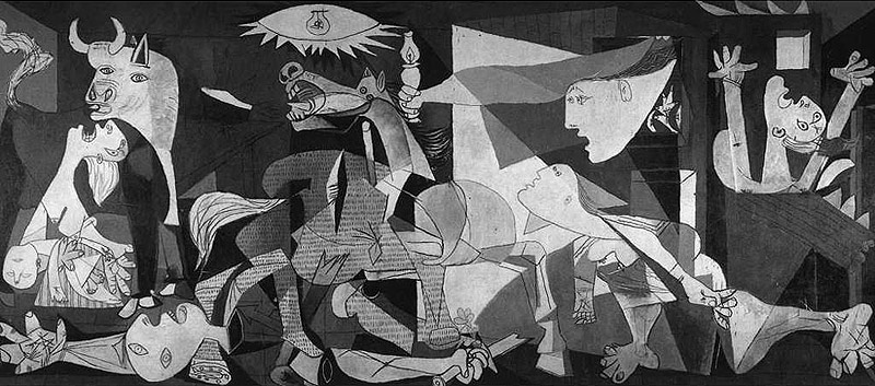 ¿PICASSO COPIÓ EL GUERNICA? Picasso_guernica