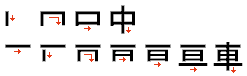 Comment tracer les traits des kanjis ? S06a