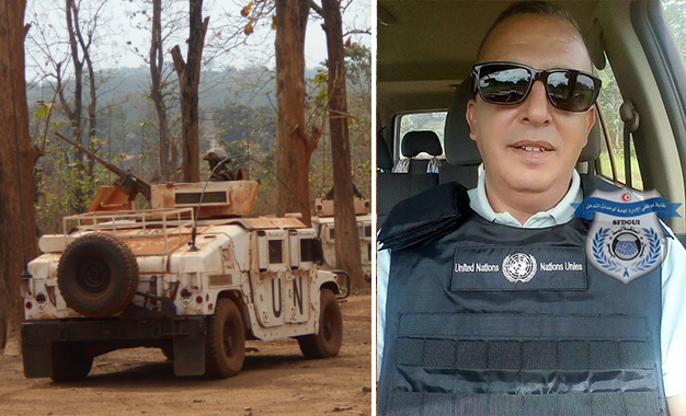 Centrafrique : Un casque bleu tunisien sauve 3 soldats marocains ONU-Khaled-Karoui-soldat-paix-tunisien