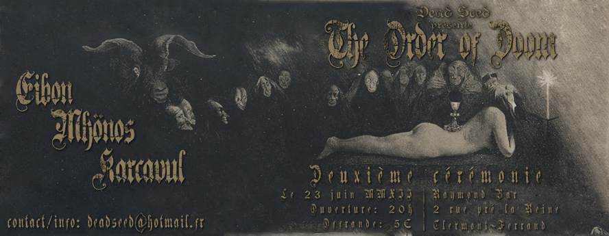 Samedi 23 Juin | The Order of Doom II | Clermont-Ferrand Fly23Juin-EMK-888