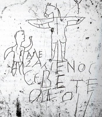 Pourquoi tant de haine contre Jésus Christ ? Alexamenos-Graffiti