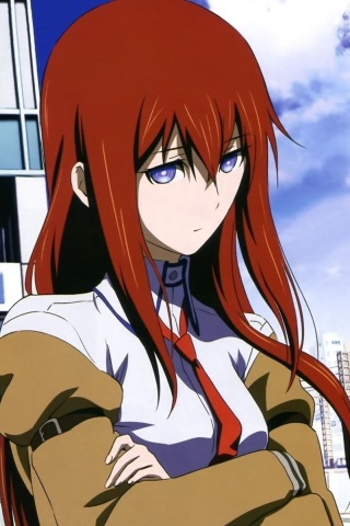 Equilibria Struck SteinsGate.Kurisu-Makise.320x480