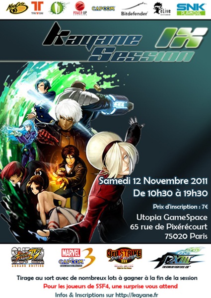 [12/11/11] Kayane Session 9 sur SSFIV AE, MVC3, SF3OE, KOF13 Kayane_session_91