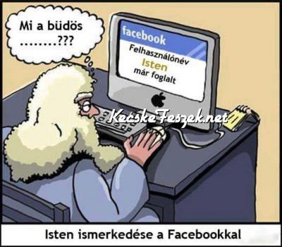 Vicces képek - Page 4 11833-isten-ismerkedese-a-facebookkal