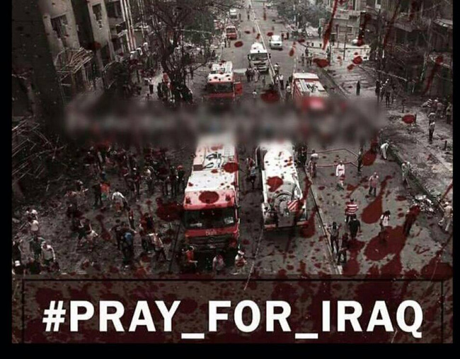 Nơi đây hàng trăm người vô tội chết vì đánh bom mỗi ngày, nhưng thế giới chẳng ai nói #prayForIraq... 13533294-1056416394448473-8298537561771980546-n-1467978194714