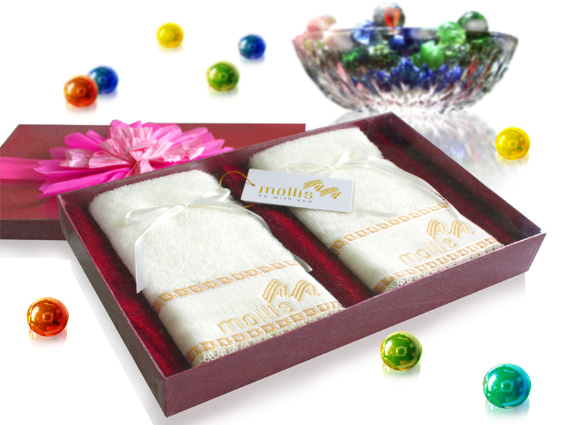 Khăn quà tặng MOLLIS cao cấp - quà tặng của xu thế mới (Premium Towel Gifts) BM30