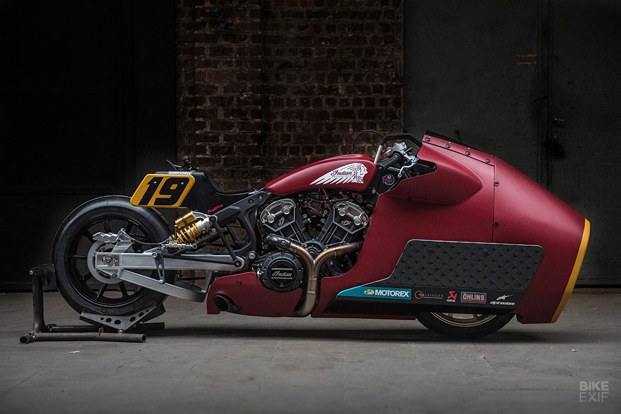 Les plus belles préparations moto - Page 20 Indian-scout-bobber-drag-bike