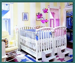 حجرات للاطفال Baby-bedroom-sharing-ideas-p1