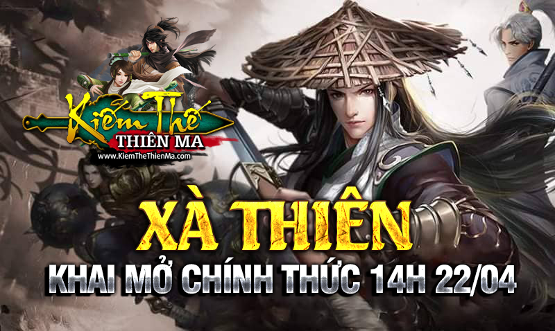 [KiemTheThienMa.com] - Open Sv. Pháo Thiên - 14h Chiều 15/05 - Skill Trấn Phái - Cày Cuốc Bất Tận. SvmoiTM