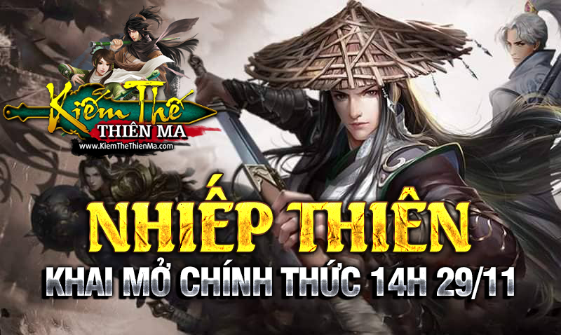 [KiemTheThienMa.Net] - Open Sv. TAM THIÊN - 14h00 Chiều 13/04/2022 - Skill Trấn Phái - Cày Cuốc Bất Tận. SvmoiTM