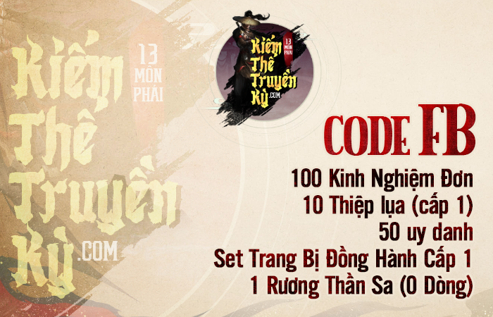 [KiemTheTruyenKy.Com] OPEN SEVER HƯƠNG GIANG VÀO LÚC: 11H00 NGÀY 23/09/2022 Codeface