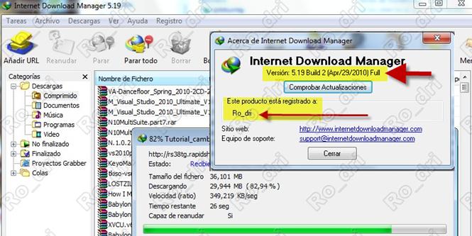 Internet Download Manager 5.19 Idm2
