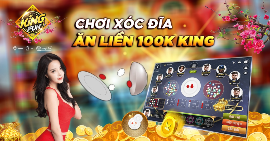 Kingfun: Sự kiện Thưởng Mỗi Ngày Tháng 2 – Chơi Xóc Đĩa nhận 100K King Thuong-moi-ngay-choi-xoc-dia-100k-1024x536