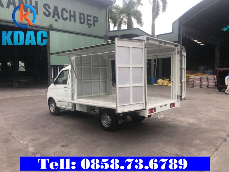 Chợ ôtô: Ô tô Á Châu bán trả góp các loại xe tải thùng cánh dơi -  KENBO 900kg Xe-tai-nho-thung-canh-doi