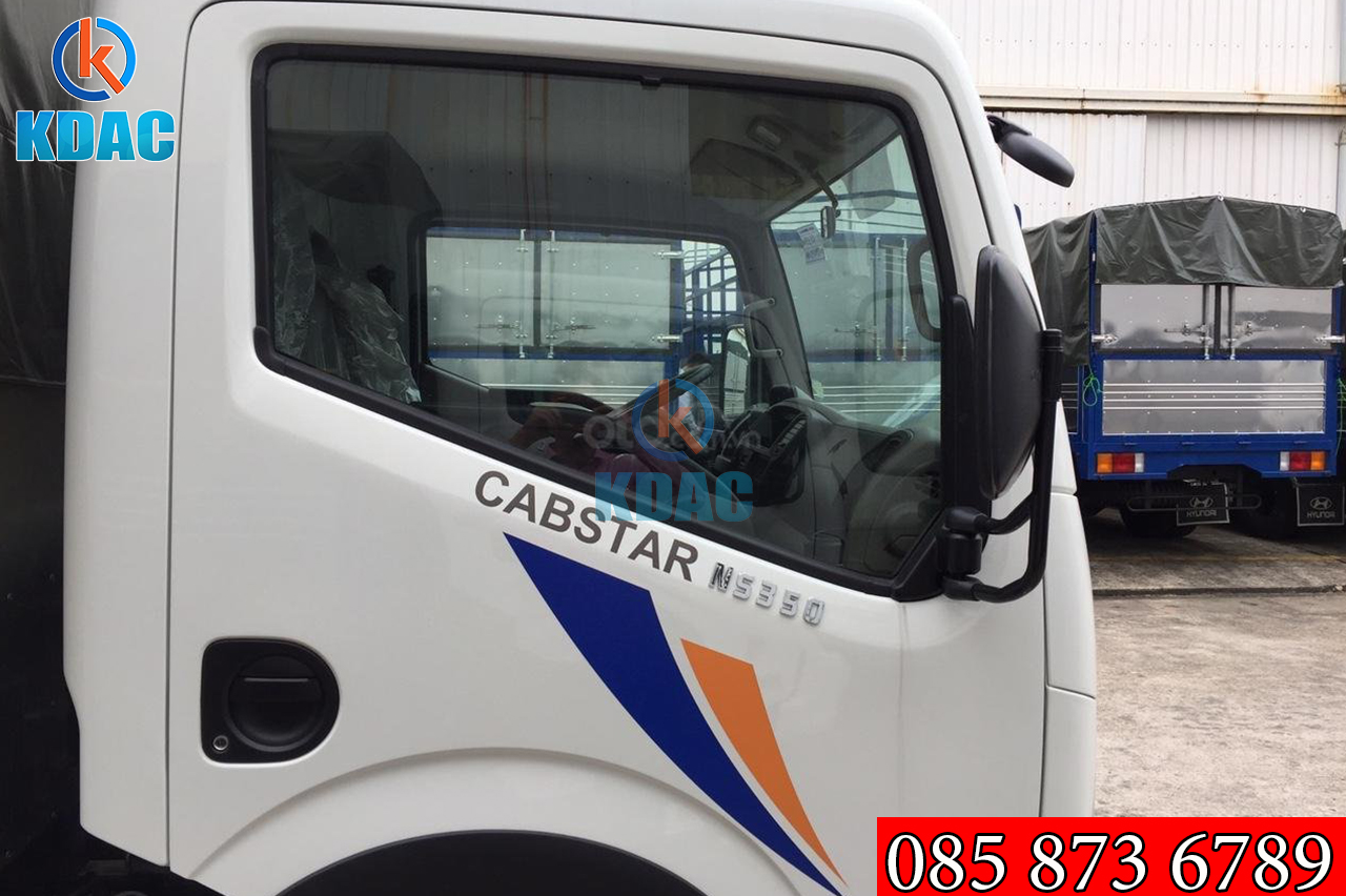 Chợ ôtô: Ô Tô Á Châu -  Xe tải Cabstar NS350 thùng bạt 3t5 2