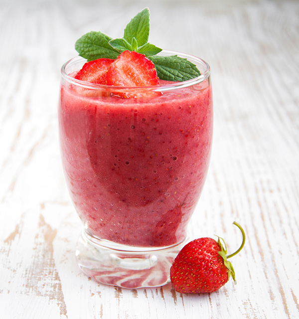  طريقة تحضير كوكتيل الفراولة Strawberry-juice