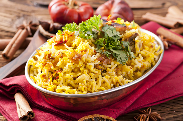 الأرز البسمتي بالكاري Rice-with-curry