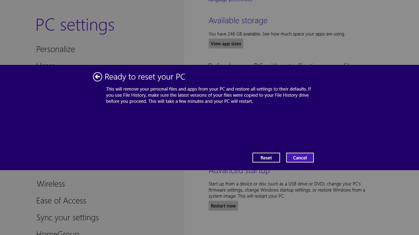 Windows 8-如何還原至出廠預設狀態 F0788b47-47bd-4a13-a723-c63b662d105e