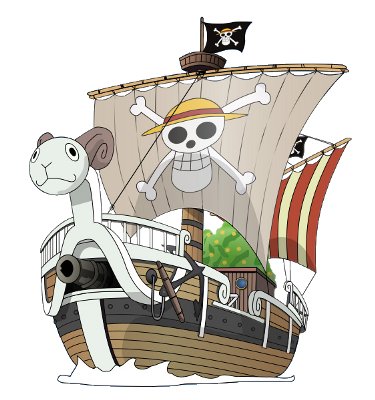 Que cosas tiene la vida de barco manolo One-Piece-Going-Merry