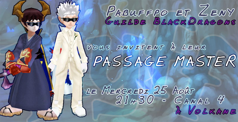 Passage Master Zeny et Pabuffpo Pabzeny