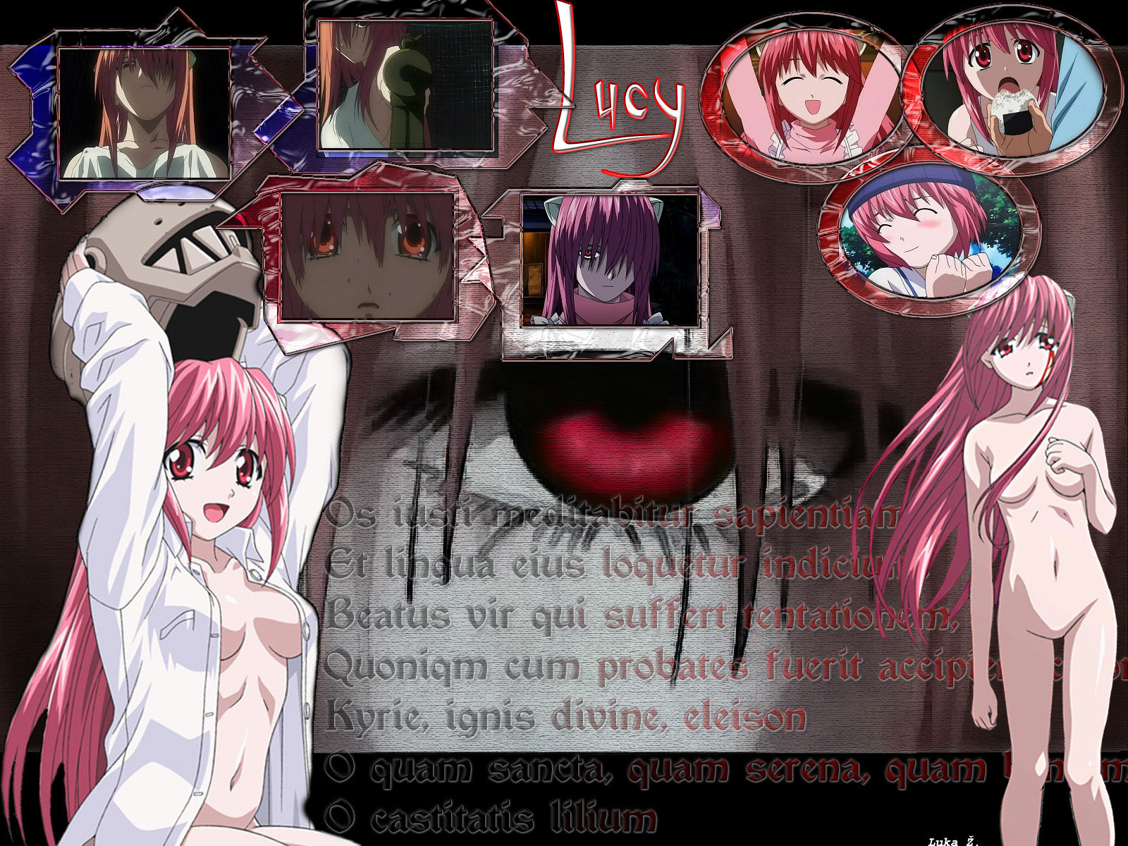 El Manga de Elfen Lied - ONLINE Konachan.com%20-%2025913%20collage%20elfen_lied%20gun%20lucy%20nude