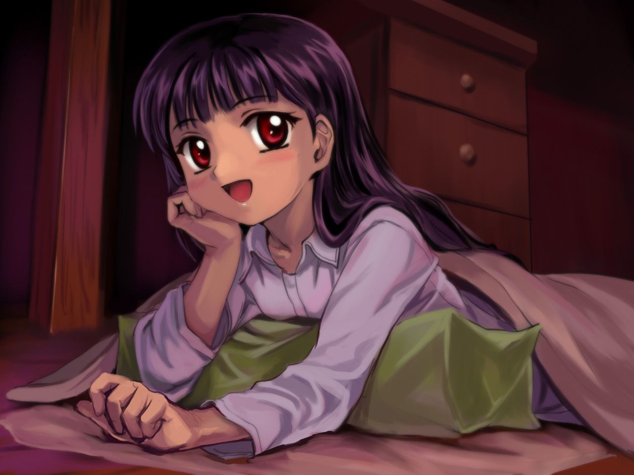 Tomoyo and Friends Konachan.com%20-%2044491%20card_captor_sakura%20daidouji_tomoyo%20moonknives%20pajamas