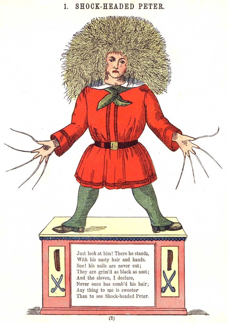 Struwwelpeter - Heinrich Hoffmann - tekeningen Hoffmann_03