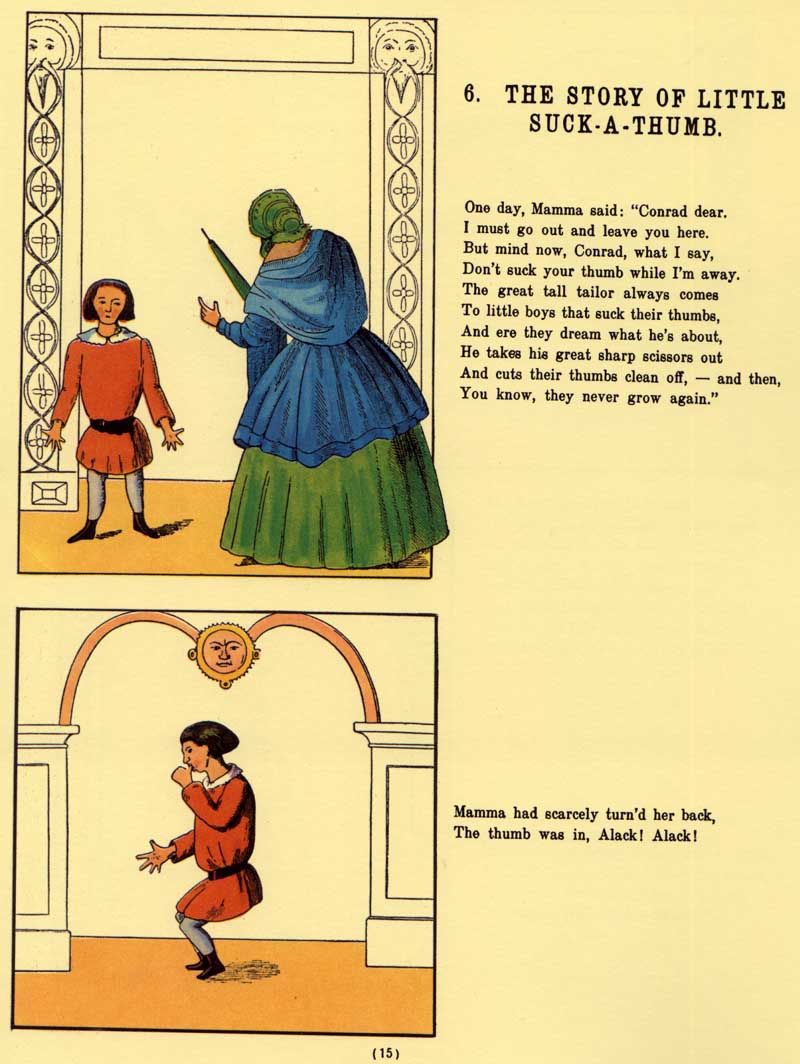 Struwwelpeter - Heinrich Hoffmann - tekeningen Hoffmann_15