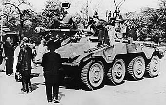 Le soulèvement et la libération de Prague, 5-12 mai 1945 Sdkfz234