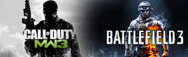 Battlefield 3 VS Call of Duty: Modern Warfare 3 Callof