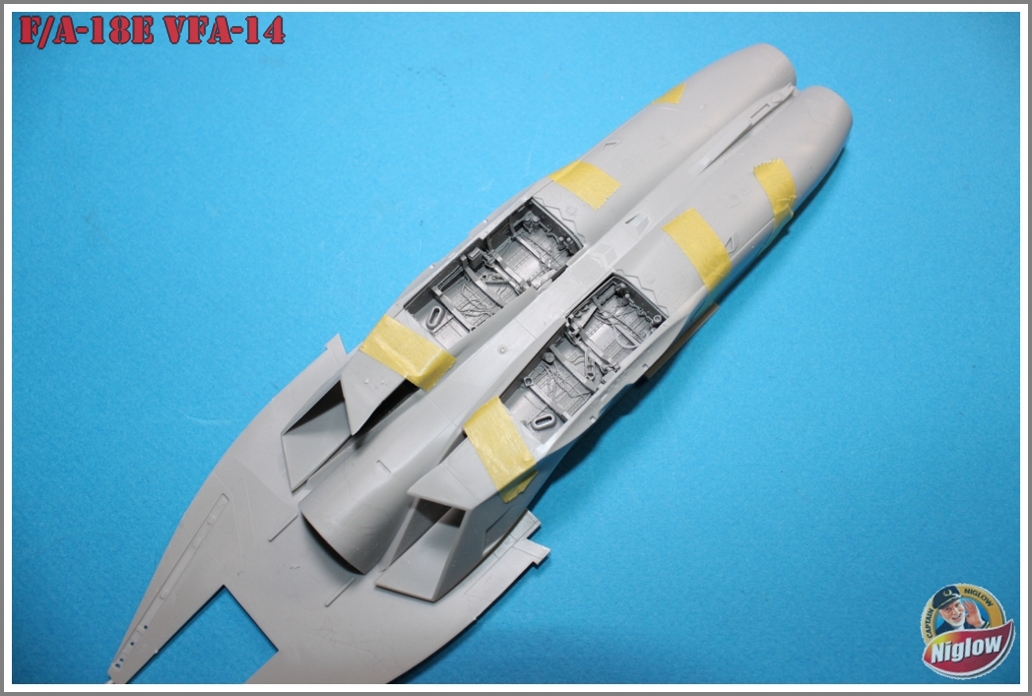 [Aéronavale US] F/A-18E Super Hornet VFA-14 TOPHATTERS  [Hasegawa] 1/48 F18E12