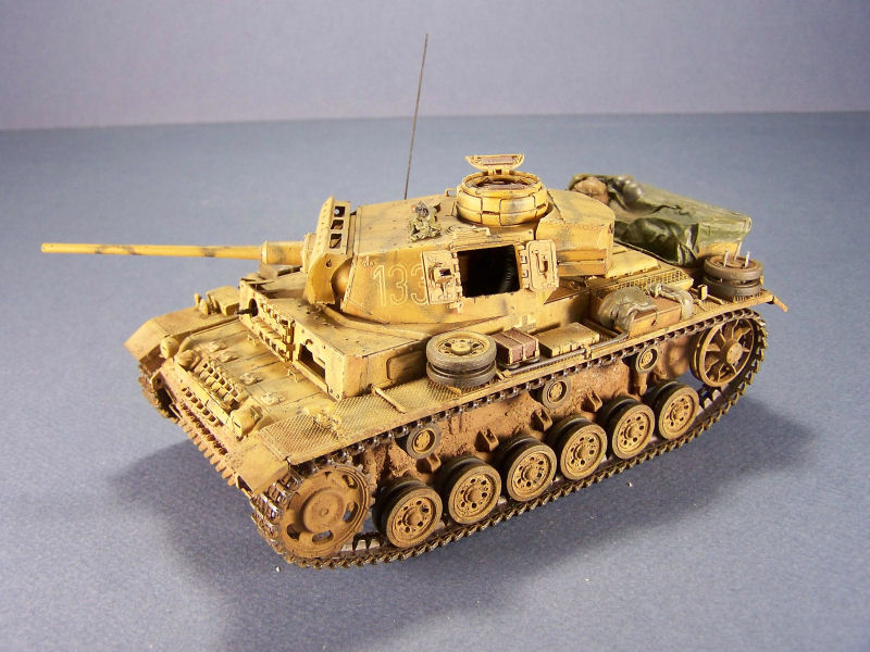 Panzer III, Pz IV, Elephant, 88mm, mes maquettes finies!!! 071009%20(14)