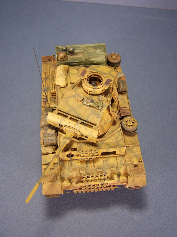 Panzer III, Pz IV, Elephant, 88mm, mes maquettes finies!!! 071009%20(19)