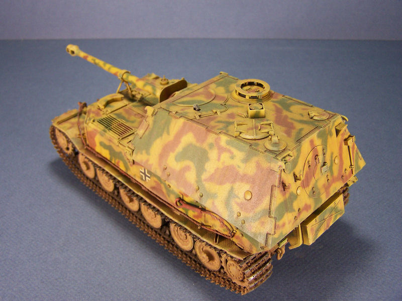 Panzer III, Pz IV, Elephant, 88mm, mes maquettes finies!!! 071009%20(26)