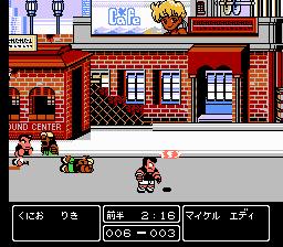 Nekketsu! Street Basket - Ganbare Dunk Heroes Screenshot