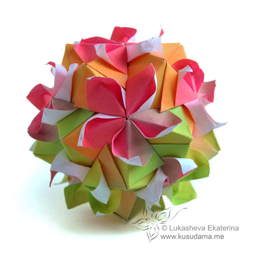 [MF] Kusudama Collection - Cầu hoa. Heli2