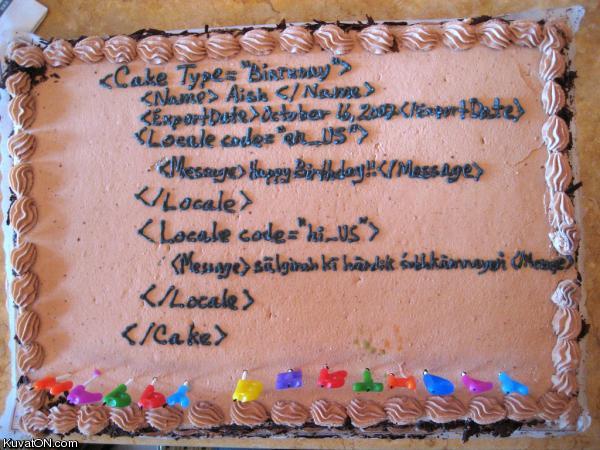 L'univers des Geeks - Page 2 Birthday_code_cake