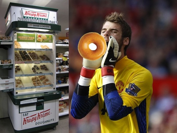  :.|| دي خيا يأكل حبة دونات من كريسبي كريم ويخرج دون دفع الحساب ||.: De_gea_allegedly_caught_stealing_a_single_krispy_kream_doughnut