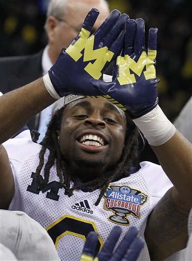 U-M pulls off thrilling OT win vs. Hokies in Sugar Bowl, 23-20 Ap-201201040029017473696