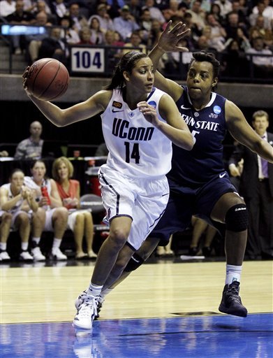 Seeds #1 and #2 dominate as the women reach the Elite 8 Ap-201203251749641646060