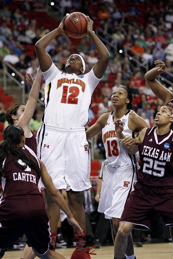 Seeds #1 and #2 dominate as the women reach the Elite 8 Ap-201203251200432074554